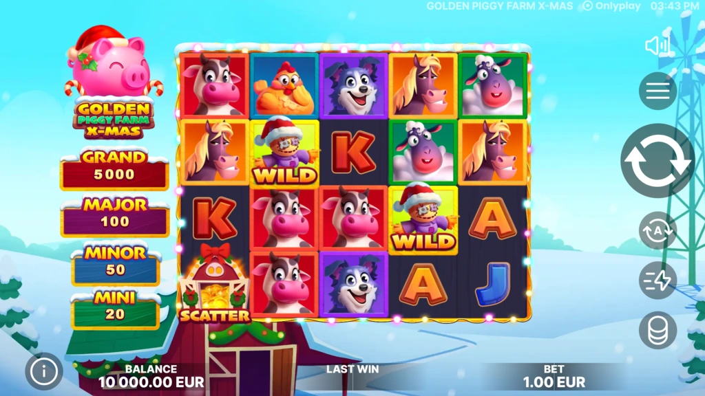 Golden Piggy Farm X-Mas Base Game Golden Piggy Farm X-Mas Base Game